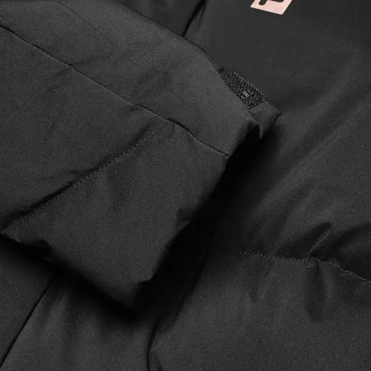 New FILA Fitness Down Jacket Women's Pitch Black A51W441916ABK