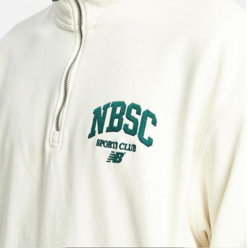 New Balance Uni Nbsc Толстовка с застежкой-молнией на половину длины Nbncd31823 64
