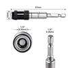 1/4 "Hex Magnetic Ring Screwdriver Bits Drill Hand Tools Drill Bit Extension Rod Quick Change Holder Drive Guide Screw Drill Tip