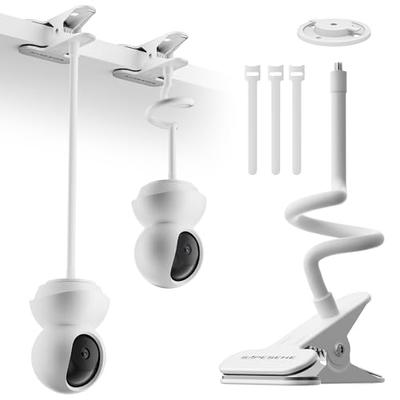 SAPESEHE Детская камера, подставка-кронштейн с зажимом, совместима с Tapo C200/C210/C220/C230, крепление для камеры, совместимое с Tapo, вращение на 360 градусов, свободно регулируемая
