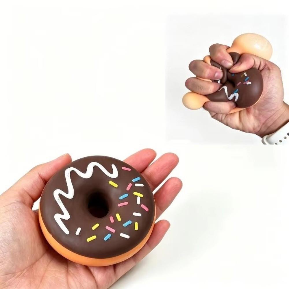 Soft TPR Donut Squeeze Toy Donut Shape Donut Squishy Pinch Le Home Relaxation