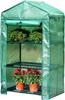 TG63479 MINI GARDEN GREENHOUSE FOIL TUNNEL FOR SHADE CULTURES on a bed