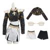 Girls Demon Hunters Costume Halloween Pop Singer Cosplay Outfits Full Set for Stage Performance Halloween Party