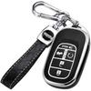 Подходит для брелка Honda (с цепочкой ключей), совместим с Accord Civic CR-V HR-V Passport Premium TPU брелок