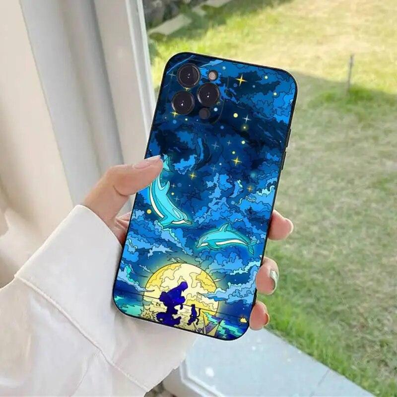 Чехол для телефона с изображением кита для iPhone Samsung Galaxy Redmi Xiaomi Oppo OnePlus Note SA 7 8 9 10 11 12 13 14 20 21 22 23 53 54 Pro Max Plus Ultra TPU Soft