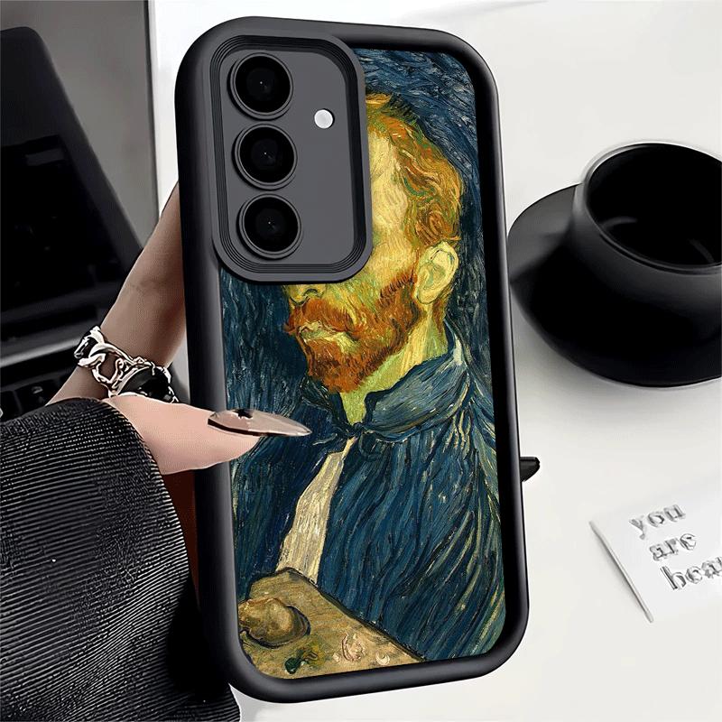 Чехол для телефона для Samsung Galaxy A17 A16 A15 A14 A13 Ван Гог Масляная живопись Эстетика A56 A36 A26 A55 A35 A25 A54 A34 A24 A53 A33 A