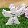 Celebrations Thoughts Of You Graveside Sister Angel Ornament