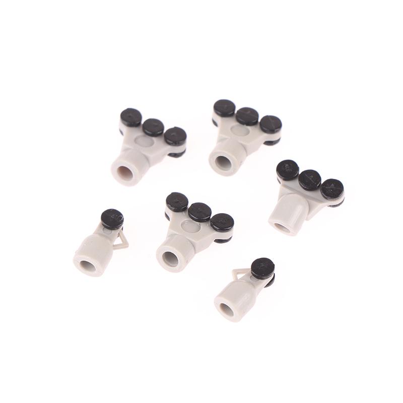 Один комплект колес, 6 маленьких колес для 20-сантиметровой металлической модели самолета Ан-225 Советского Союза