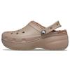 Crocs EVA Classic Cloud Warm Cotton Hole Shoes Women's Mushroom Colour