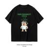 Funny SBTI personality test Your personality type is The Jester Turns out we are all clowns Unisex Summer Cotton printed shirt