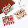 10Pcs Christmas Wooden Clips Home Hanging Photo Wall Decoration DIY Handmade Crafts 2025 New Year Party Supply Navidad Kids Gift