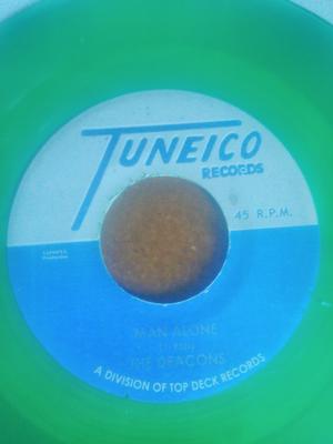 7-дюймовая пластинка DEACONS SKATALITES Man Alone Ringo NONE Tuneico Records 2007 Ямайка Регги Ска Даб Б/у