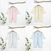 Baby Summer Cotton Romper With Long Sleeves For Newborns And Infants