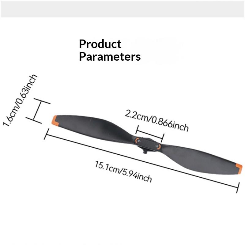 1/2 Pairs Original Propeller Blade For Mini 5 Pro Drone Replacement Quick Release Folding Wings Airfoil Blades Drone Accessories