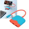 Портативная док-станция для ТВ 4K USB3.0 PD Быстрая зарядка 3 в 1 Адаптер-хаб с интерфейсом HD Multimedia Do