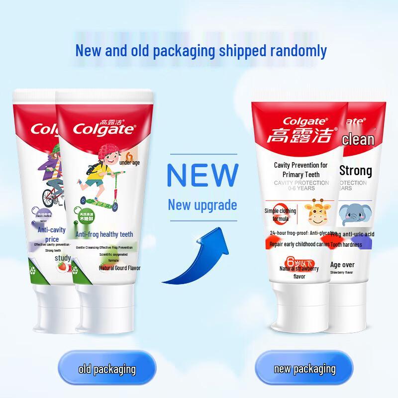 Colgate Natural Strawberry Toothpaste for Toddlers