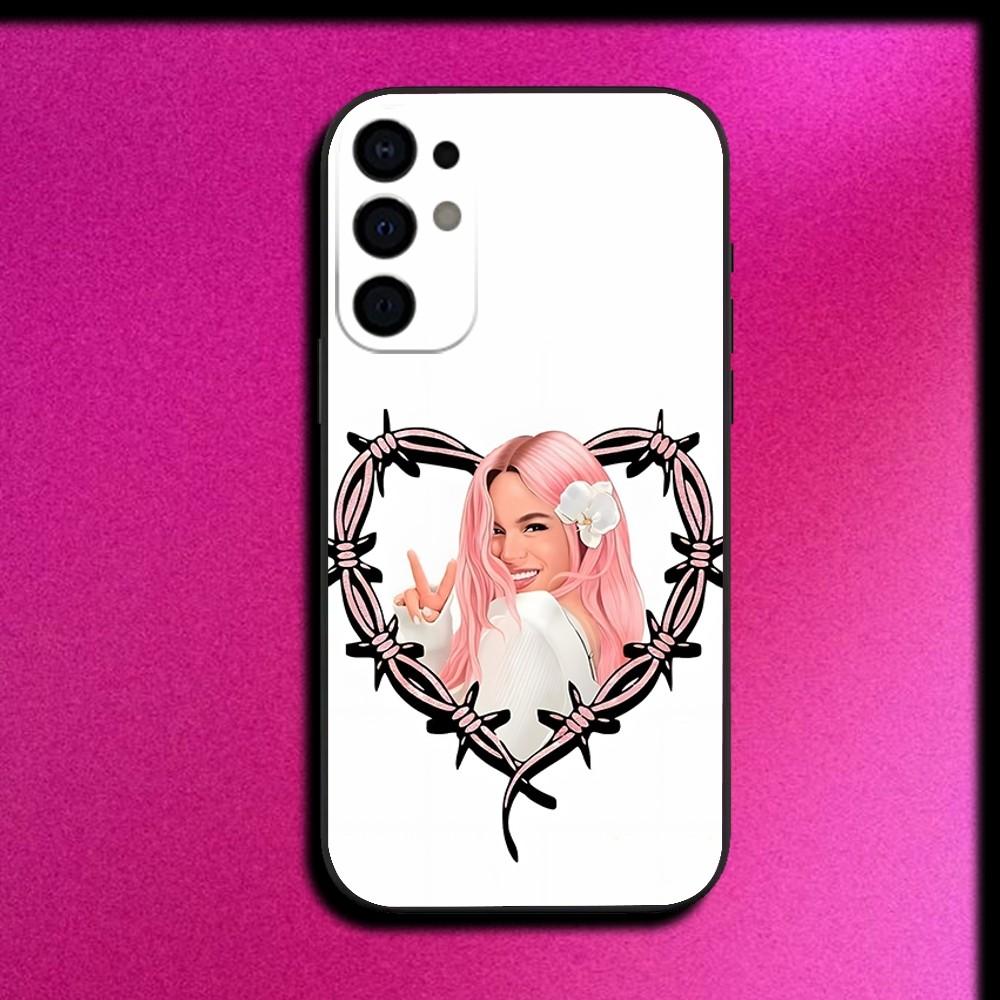 Singer K-Karol G M-Manana Phone Case For Samsung S25,S24,S21,S22,S23,S30,Ultra,S20,Plus,Fe,Lite,Note,10,9,5G Black Cover
