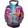Newest Plants Mushroom Camo Funny Sweatshirt 3D Printing Hoodies Casual Sweatshirts Men Women Clothing Casual Hoodie Clothing