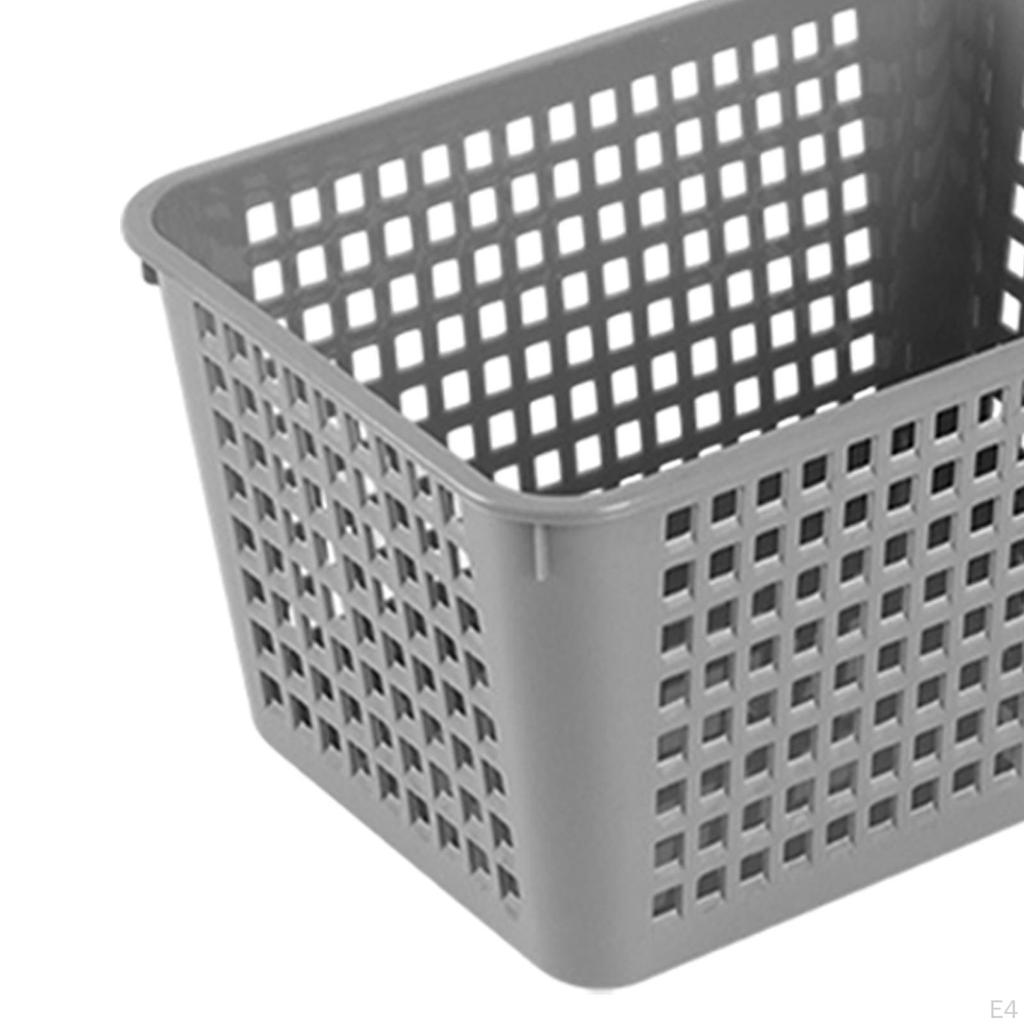 6 Pieces Desktop Storage Baskets Vanity Organizer Trays Containers Makeup Perfume