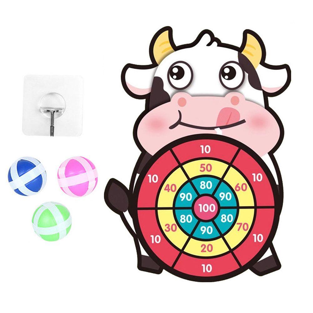 Boys Girls Indoor Throw Dartboard Sticky Ball Toys Kids Gift Target Sports Game Dart Board Game