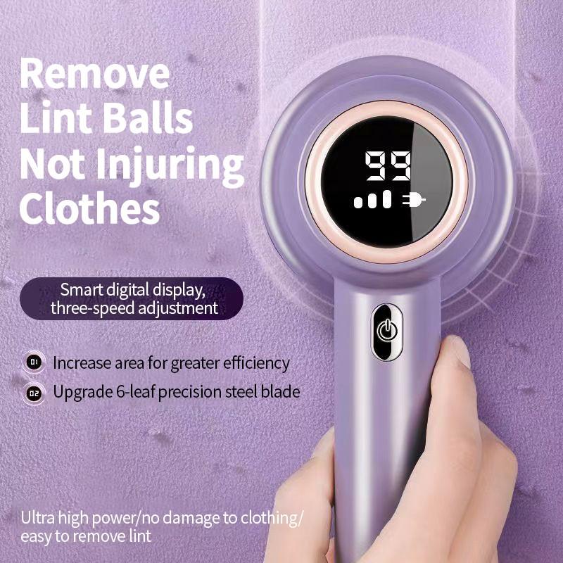 Lint Remover For Clothing Rechargeable Hair Ball Trimmer Fuzz Pellets Clothes Sweater Fabric Shaver Electric Fluff Lint Removers