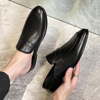 Мужские туфли Muller Oxford Shoes для мужчин Повседневные кожаные классические туфли-лодочки Мужские мокасины Ручной работы Полутапочки Ленивые туфли Прогулочная обувь