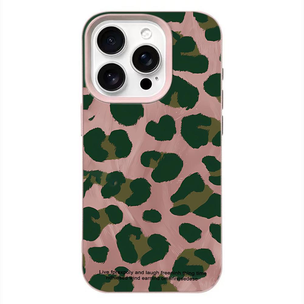 Sexy Leopard Print Phone Case For IPhone 17 16 15 Plus 11 13 12 14 Pro Max 16e 17 Air Soft Transparent Cover Cases Coque