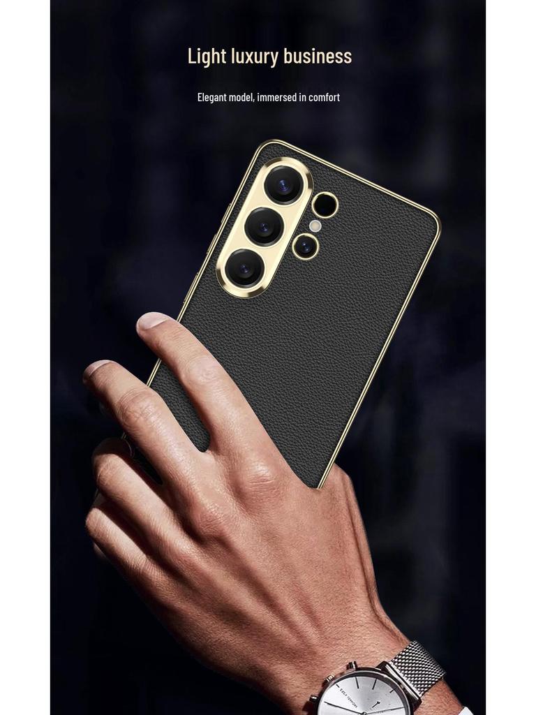 Samsung S25 Ultra Гальванизированный Премиальный Защитный Чехол для Телефона