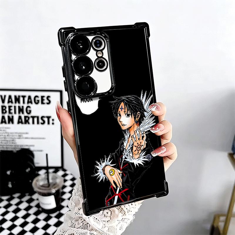Чехол для телефона Hunter X-Hunters Chrollo с покрытием для Samsung Galaxy S24 S25 FE S26 Edge S23 Ultra S22 S21 Plus S20 Защита от падения Airbag