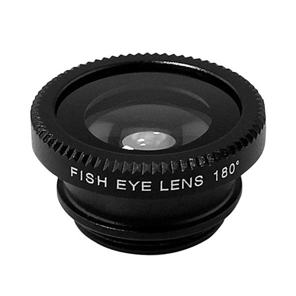 Универсальный набор широкоугольных макрообъективов «рыбий глаз» 3 в 1, зажимной тип, подходит для мобильных телефонов