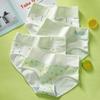 High Waist Panties Women Cotton Slimming Underwear Cute Print Briefs Breathable Ladies Underpants