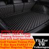 Car Trunk Mat Tail Boot Pad Cover Cargo Liner For Volkswagen VW CC Touareg Scirocco GOLF POLO Jetta T-Roc Tiguan