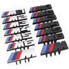 3D Car Front Grille M Badge Emblem Decoration Accessories For BMW M3 M4 M5 G42 G30 G20 E90 E90 E93 E60 F10 F07 F34 F30 F20 G05 LF0