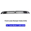 for Tesla Model Y Juniper 2025 Model 3 Highland Front Grill Guard Grille Inserts Mesh Anti Insect Net Cover Bumper Grid Filter