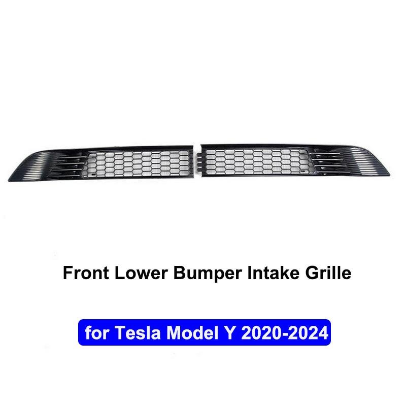 for Tesla Model Y Juniper 2025 Model 3 Highland Front Grill Guard Grille Inserts Mesh Anti Insect Net Cover Bumper Grid Filter