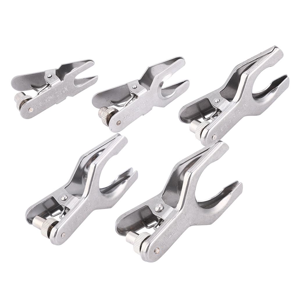 Лабораторный зажим из нержавеющей стали, зажим для стеклянного шарика, лабораторные инструменты