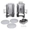 LOGOS Smoker LOGOS Forest Smoke Tower Smoker Cylindrical Type 180 Degree Type No Heat Source Required Camping Open/Close