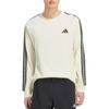 Men's Adidas Sportswear T Shirts Men's Ecru Crew Neck Moderate