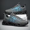 Summer Men's High Quality Sneaker Casual Sport Tennis Shoes Solid Color Breathable Lace-up Outdoor Running Training Shoes