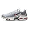 Nike Air Max Plus Metallic Silver University Red женские кроссовки Cool-Grey Wolf-Grey HM9654-001