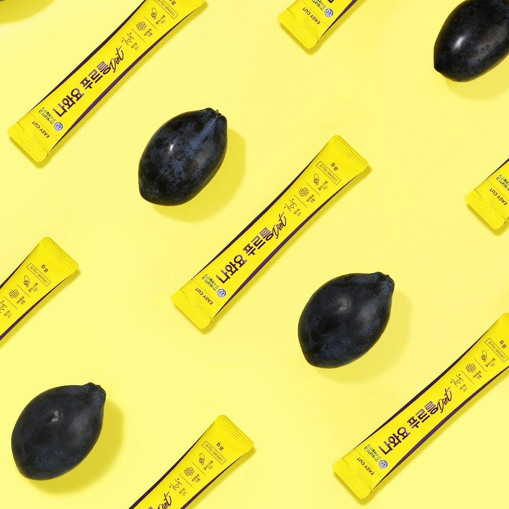 Yshealthd здесь Диета Purung 6 коробок Вкус сока пурунг, мягкое опорожнение кишечника, снижение жировых отложений, сокращение углеводов