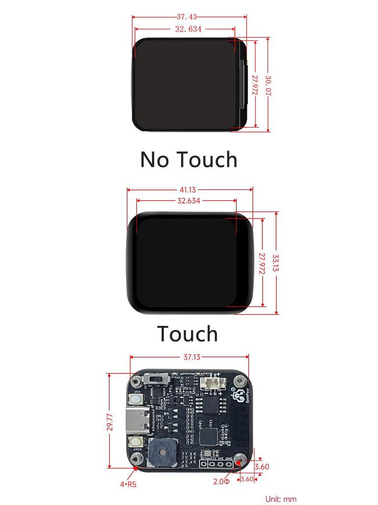 Часы астронавта LVGL: Часы ESP32 с сенсорным ЖК-дисплеем 1,69 дюйма и модулем ST7789