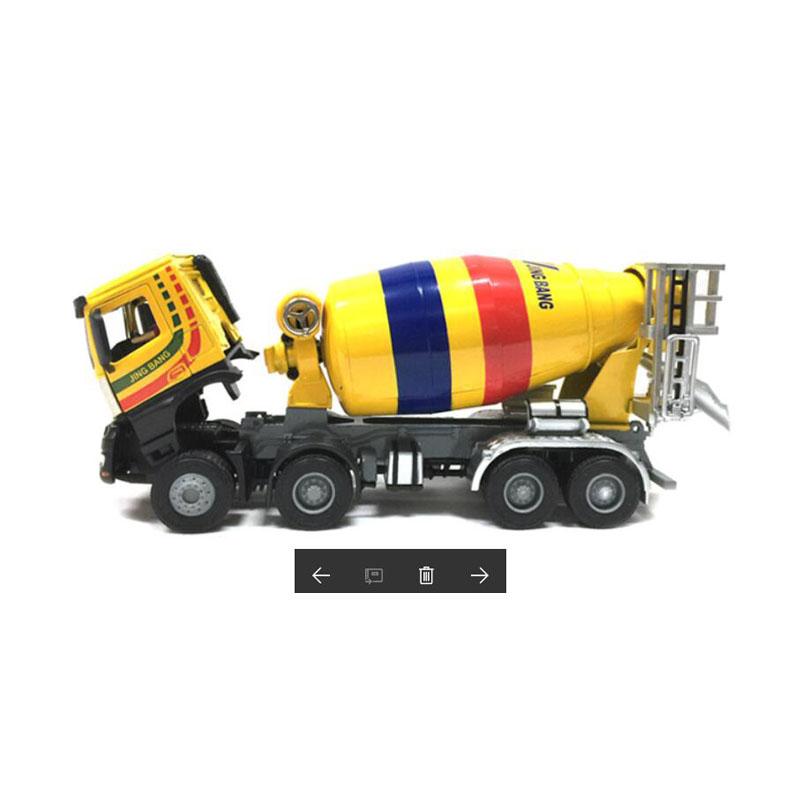 Модель миксера 1/50, литая под давлением модель транспортного средства, инженерный инструмент