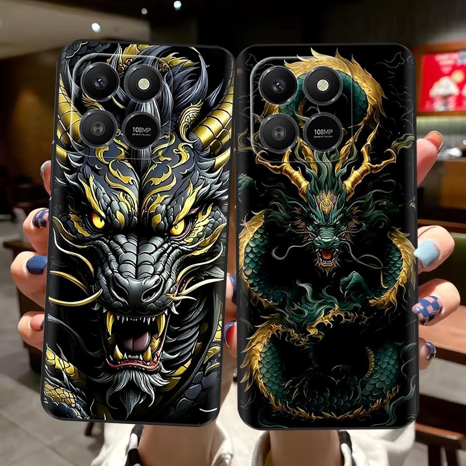 Shockproof Case Funda for Honor 400 Smart 5G Case for Honor X7D 4G 5G Cute Back Cover Soft Silicon Bumper Protection Phone Capa