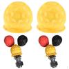 2 Pieces Rubber Tow Ball Towing Protective Covers for Car Trailer Towball