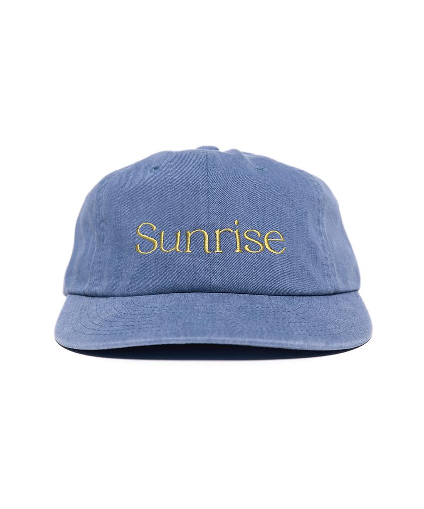HELLO SUNRISE Кепка 6-панельная с логотипом-опечаткой SUNRISE_Винтажный синий