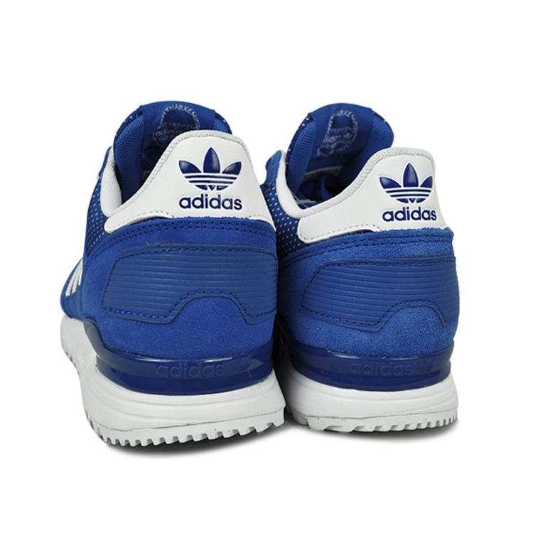 adidas Оригинальные кроссовки Originals ZX 700 с амортизацией, противоскользящие, прочные, низкие, для повседневной носки, женские, синие, M19420