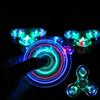 LED Colorful Flashing Crystal Finger Gyroscope Toy for Kids