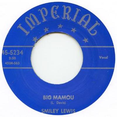 7-дюймовая пластинка SMILEY LEWIS - Big Mamou / Play Girl IMPERIAL5234 Imperial 1953 UK Blues