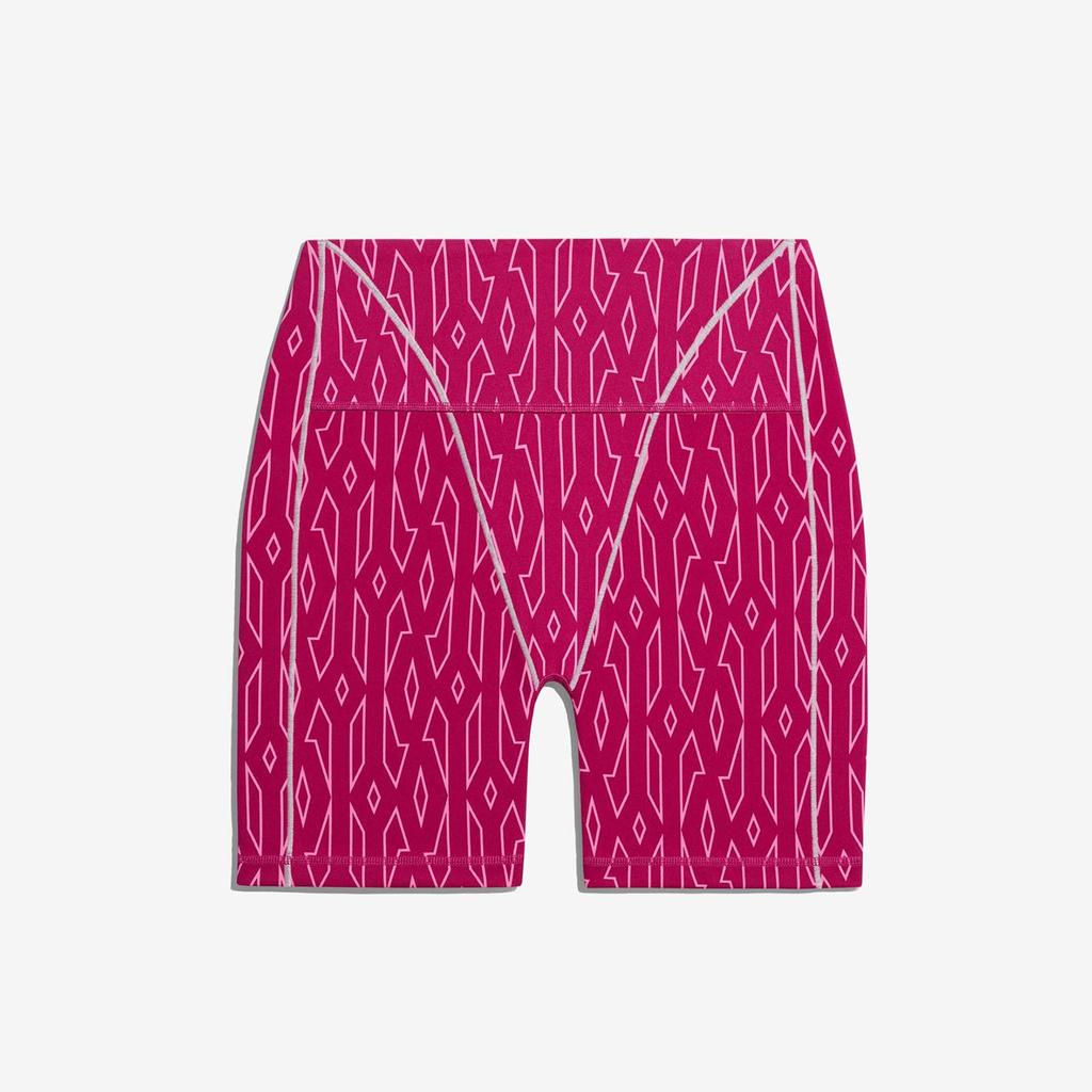 adidas Короткие колготки Ivy Park с монограммой Ярко-розовые H21149
